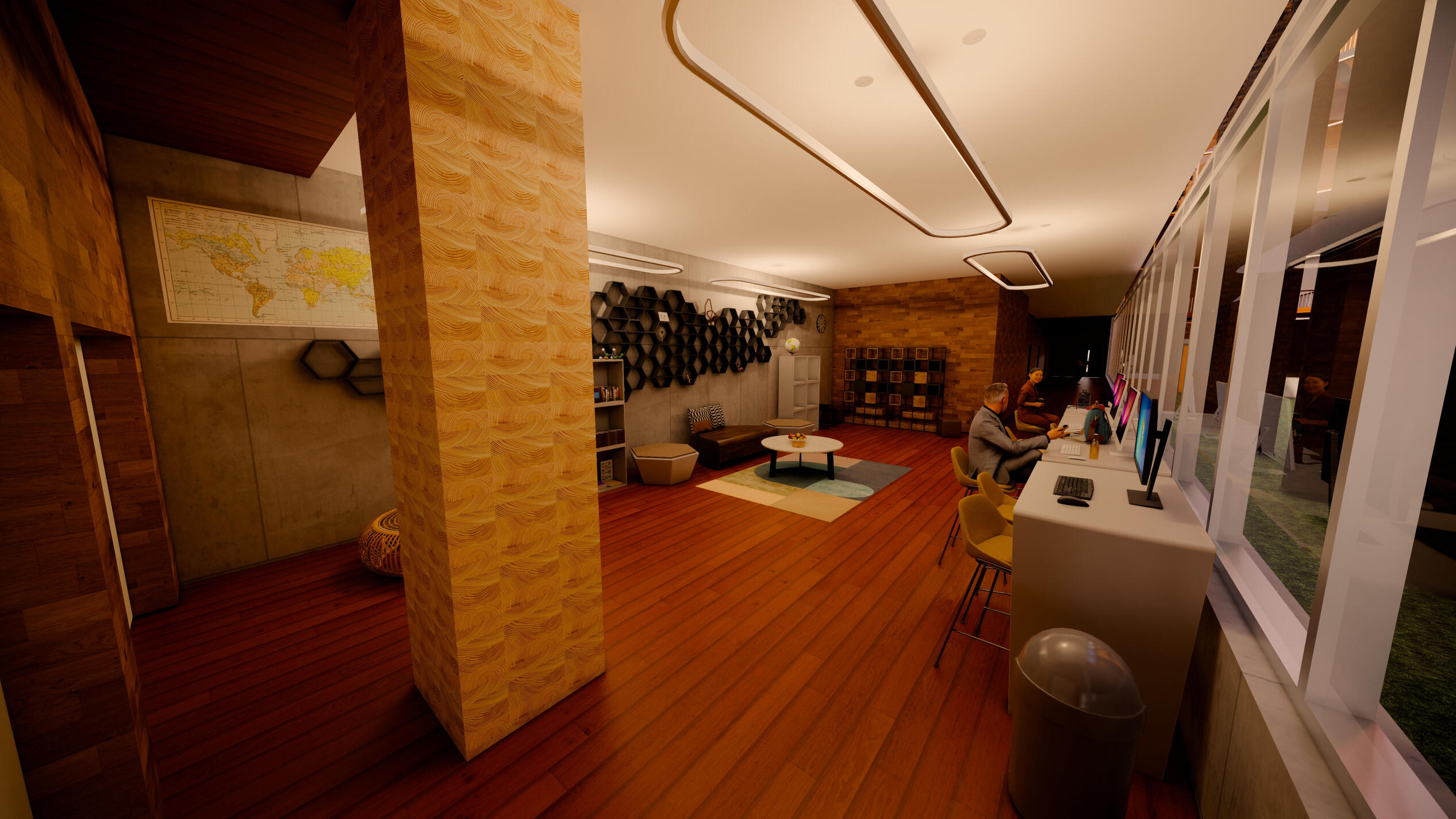 Reading Study Design Concept Render